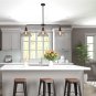 Danxu Modern Large Glass Island Lighting Oil Bronze Pendant Lighting