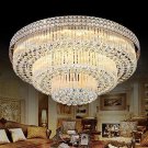 KALRI Modern K9 Crystal Chandelier LED Ceiling Light Fixture Pendant Lamp for Living Room Bar Shop