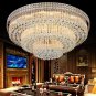 KALRI Modern K9 Crystal Chandelier LED Ceiling Light Fixture Pendant Lamp for Living Room Bar Shop
