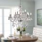 Modern K9 Crystal Chandelier Lighting LED Fixture Pendant Chandelier for Livingroom    12E  12 Bulbs