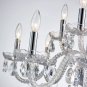 Modern K9 Crystal Chandelier Lighting LED Fixture Pendant Chandelier for Livingroom    12E  12 Bulbs
