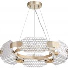 TZOE Crystal Pendant Light Modern Chandelier 6-Light Round Chandeliers Crystal Chandelier