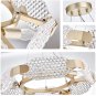 TZOE Crystal Pendant Light Modern Chandelier 6-Light Round Chandeliers Crystal Chandelier