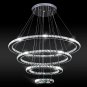 MEEROSEE Crystal Chandelier Modern Ceiling Chandelier