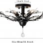 Ganeed Retro K9 Transparent Crystal Chandelier, Ceiling Lighting, Chandelier Embedded Lamps
