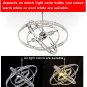 Orb Globe Cage Round Pendant Fixtures Dining Room Ceiling Lights, Sphere Crystal Chandelier