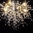 Chandeliers Hand Made Firework LED Light Crystal Pendant Lighting Ceiling Light Fixtures Chandeliers