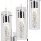 Hykolity 5-Light Pendant Ceiling Fixture, Integrated LED Kitchen Lighting