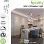 Hykolity 5-Light Pendant Ceiling Fixture, Integrated LED Kitchen Lighting