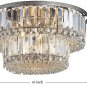 Chandelier Crystal Raindrop Chandelier Lighting Flush Mount LED Ceiling Light Fixture Pendant Lamp