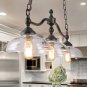 Plug Kitchen Decoration 3 Farmhouse Chandelier Island Ferrous Large Ceiling Hanging Pendant Lighting