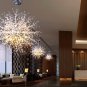 Chandeliers Firework LED Light Stainless Steel Crystal Pendant Lighting Chandeliers Lighting