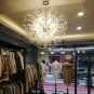 Chandeliers Firework LED Light Stainless Steel Crystal Pendant Lighting Chandeliers Lighting
