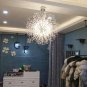 Chandeliers Firework LED Light Stainless Steel Crystal Pendant Lighting Chandeliers Lighting