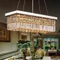 SAINT Mossi K9 Crystal Raindrop Chandelier Lighting Ceiling Lamp LED Ceiling Lamp Pendant Lamp