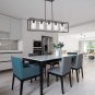 Vinluz Bronze Modern Chandelier 5 Lamp Kitchen Island Chandelier
