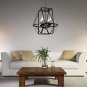 Decorative Lamps Vintage Industrial Style Wrought Iron Restaurant Candle Tube Chandelie