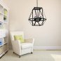 Decorative Lamps Vintage Industrial Style Wrought Iron Restaurant Candle Tube Chandelie