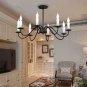 Candle Ceiling Lighting Chandelier Pendant Light Industrial E14 Socket for House Loft Living Room