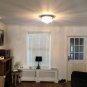 A9 Modern Round Crystal Chandelier Light, Clear Glass Droplet Elegant Ceiling Lights with 4-Lights