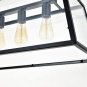 Kitchen Island Pendant Light, JJGD Modern Industrial Chandelier Matte