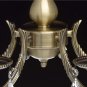 Classic Elegant Candles Chandelier Clear Cryst al Pendant 5-Flame Living Room/Dining Hall