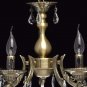 Classic Elegant Candles Chandelier Clear Cryst al Pendant 5-Flame Living Room/Dining Hall