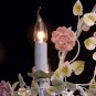 Provence Flower Candle Chandelier 6 Bulbs [Grade A Energy] Colour Temperature