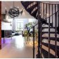 Round Candle Chandelier Ceiling Pendant Light Living Room Hallway or Country House Chandelier