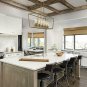 Emliviar 5-Light Pendant Lighting for Kitchen Island, Dining Room Lighting Fixture (Antique Gold)