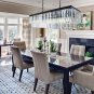 Antilisha Rectangular Crystal Chandelier Lighting Modern K9 Pendant Ceiling Chandeliers 10 Lights