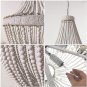 Saint Mossi Chandelier Crystal Tune Glass Ceiling Light 5 Lights Vintage Handcrafted Rust