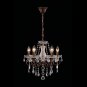 Wooden Beaded Chandelier Rustic Farmhouse Beaded Chandeliers 6-Lights Wooden Island Pendant Lighting