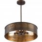 Vincent 4-Light Unique / Statement Drum Chandelier