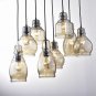 Pruett 8 - Light Cluster Jar Pendant