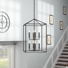 Odie 8 - Light Lantern Rectangle Chandelier