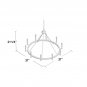 Drubin 10-Light Candle Style Wagon Wheel Chandelier