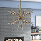 Corona 12-Light Sputnik Sphere Chandelier