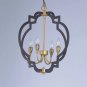 Astin 4-Light Candle Style Geometric Chandelier