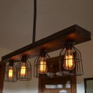 Ashlee 4 - Light Kitchen Island Linear Pendant