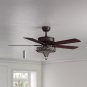 52" Menzies 5 Blade Ceiling Fan with Remote