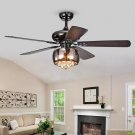 52" Lakey 5 Blade Ceiling Fan, Light Kit Included