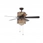 52" Adne 5 Blade Ceiling Fan