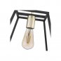 OVE Decors Agnes I Black Finish LED Integrated Pendant