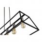 OVE Decors Agnes II Black Finish LED Integrated Pendant