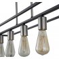 OVE Decors Agnes II Black Finish LED Integrated Pendant