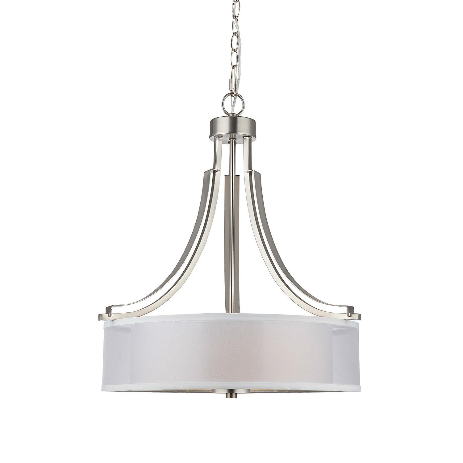Hardware House El Dorado Chandelier - Satin Nickel
