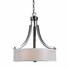 Hardware House El Dorado Chandelier - Ebony Glaze