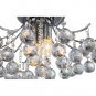OVE Decors Warsaw Chrome Finish LED Integrated Chandelier