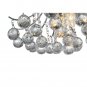 OVE Decors Warsaw Chrome Finish LED Integrated Chandelier